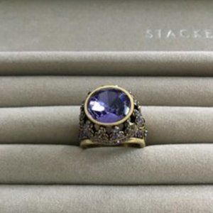 Heidi Daus Blue-Purple Gemstone Ring